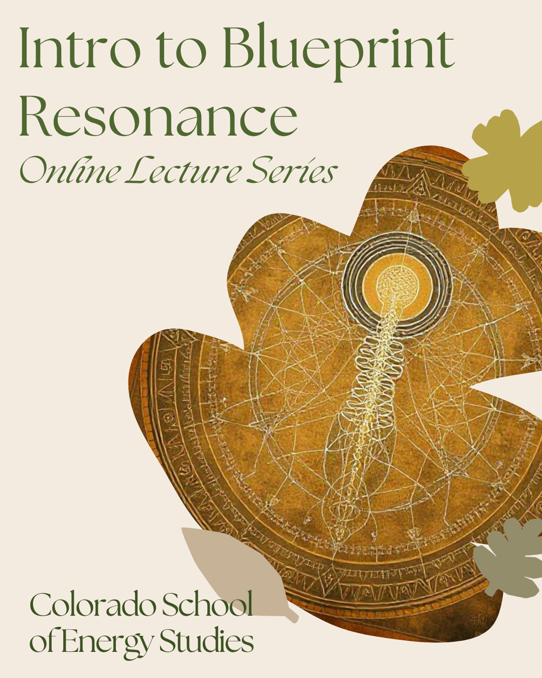 Intro to Blueprint Resonance online lecture series poster